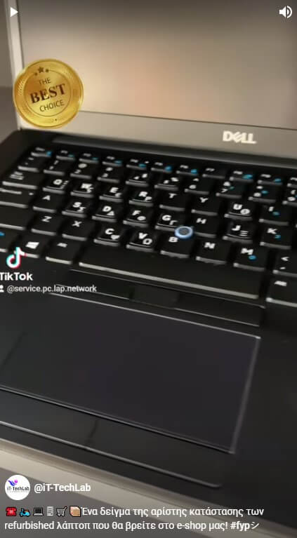 Read more about the article ☎️🛵💻🖥🛒📦 Ένα δείγμα της αρίστης κατάστασης των #refurbished λάπτοπ που θα βρείτε στο e-shop μας με άμεση διαθεσιμότητα!  #Dell Latitude 7490 i5-8350U  16GB Ram  256 SSD M.2 Οθόνη 14.0’’ touch Grade A