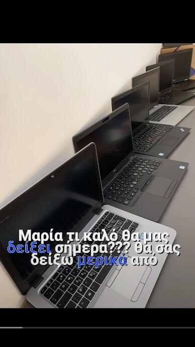 Read more about the article 🤓💻Αυτά είναι μερικά από τα λάπτοπ που έχουμε άμεσα διαθέσιμα.. #refurbished #μεταχειρισμενα_λαπτοπ #technology #hp #dell #iphone #elitebook #probook #laptop #refurbishedlaptop #buyingalaptop #λαπτοπ #perfectlaptop #refurb #viral #viralvideo #viraltiktok #athens #thessaloniki