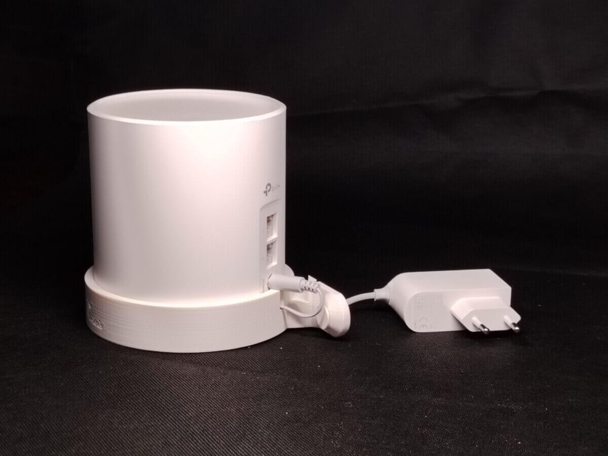 Deco X10 X20 TP-Link 3D Printed wall mount base - Image 4